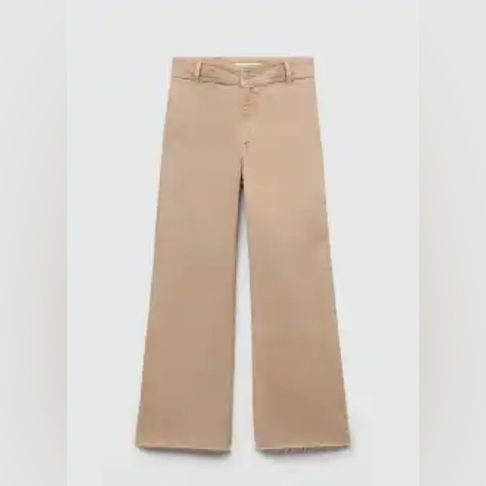 Mango High Waist Ankle Length Catherine Culotte Jean, NWT, Euro Sz 34, US Sz 2